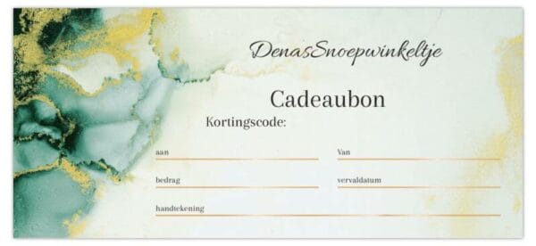 Cadeaubon 1